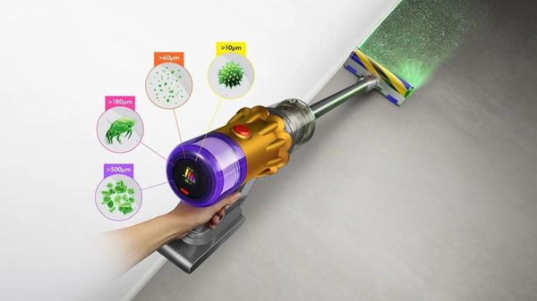 فروش آنلاین جارو شارژی دایسون مدل V12s Detect Slim Submarine